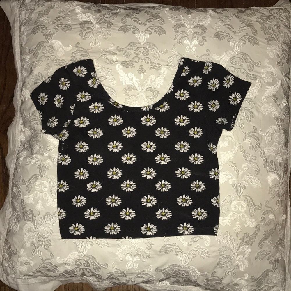 Sunflower crop top!